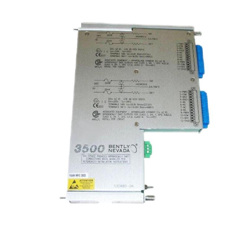 Bently Nevada 3500/40M 176449-01+135489-04 3500 Series Proximitor Monitor New In Stock