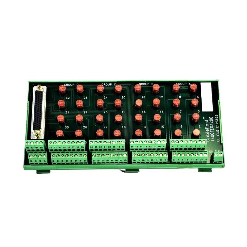 Schneider 140CFE03200 Digital Output Block, Fuse Fast Shipping!