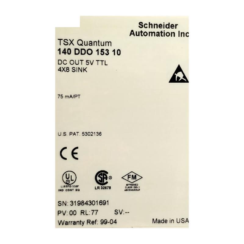 Schneider 140DDO15310C Discrete Output Module 100% New