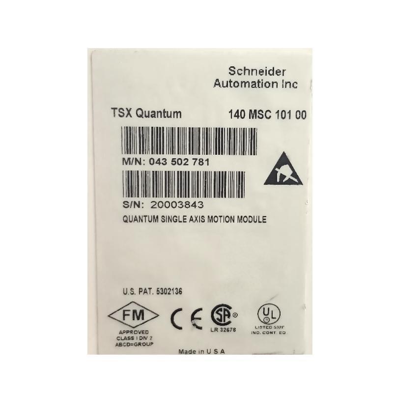 Schneider 140MSC10100 Single Aaxis Motion Module 12-Month Warranty