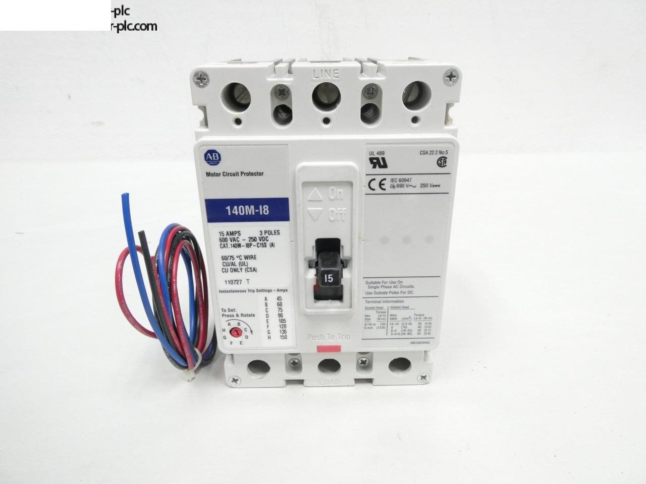 Allen Bradley 140M-I8P-C30S-CX
