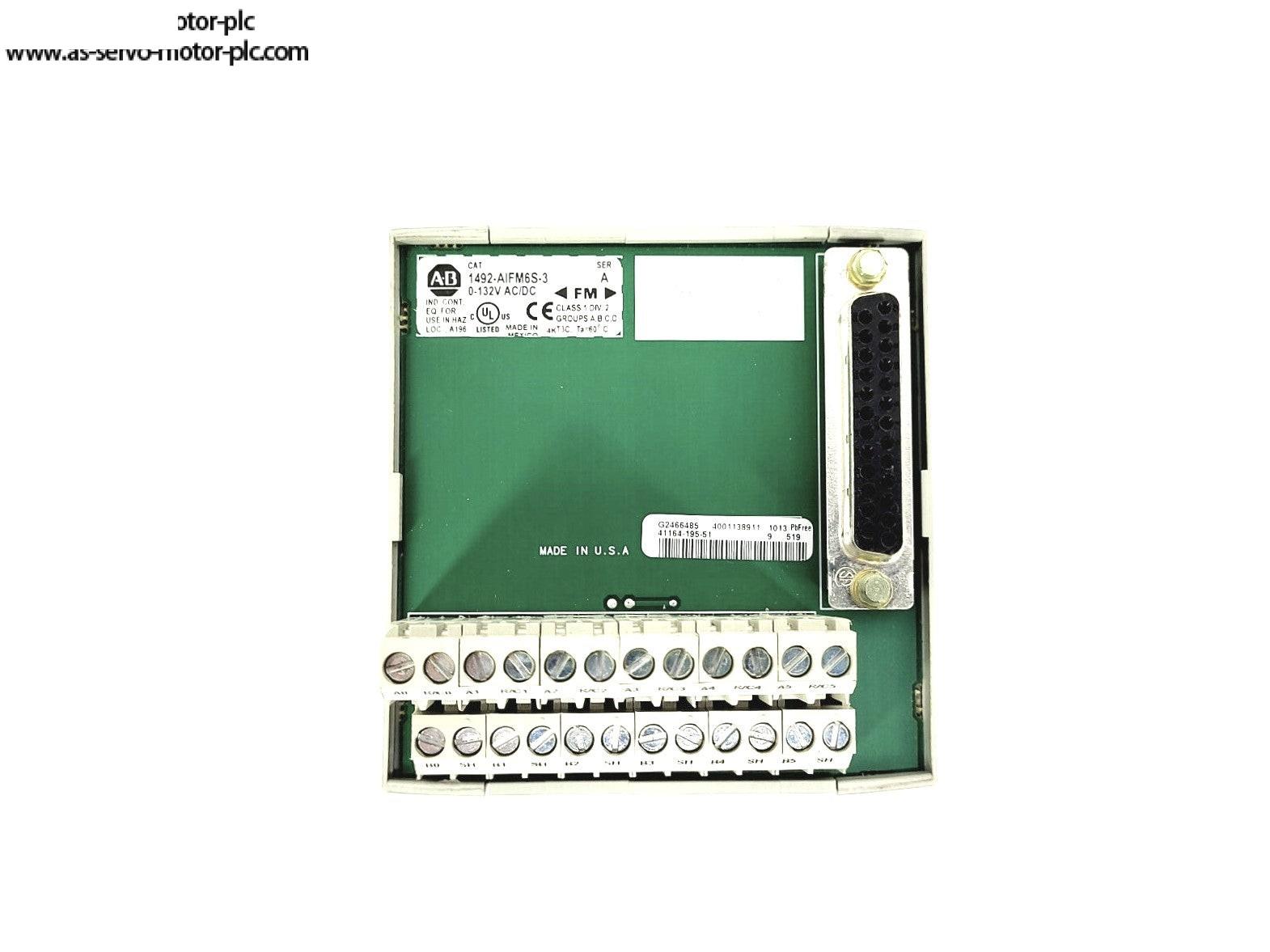 Allen Bradley 1492-AIFM6S-3