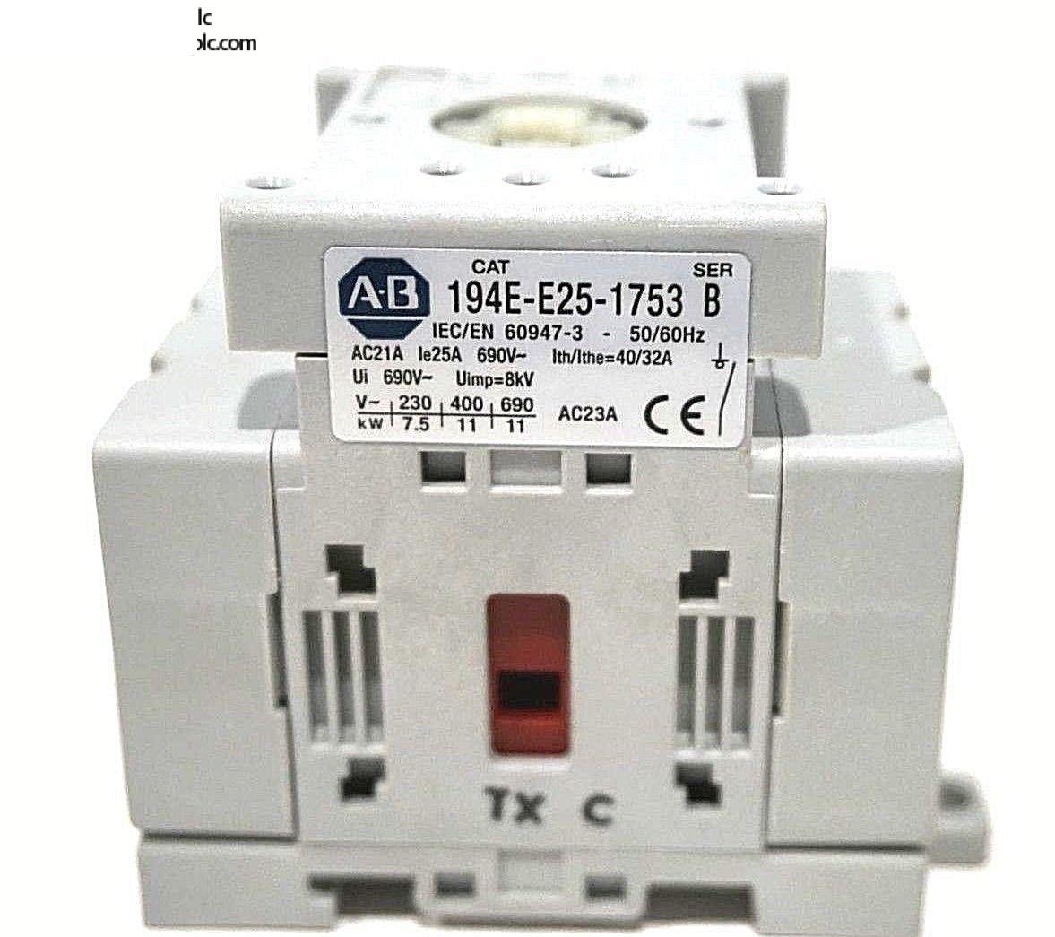Allen Bradley 194E-E25-1753