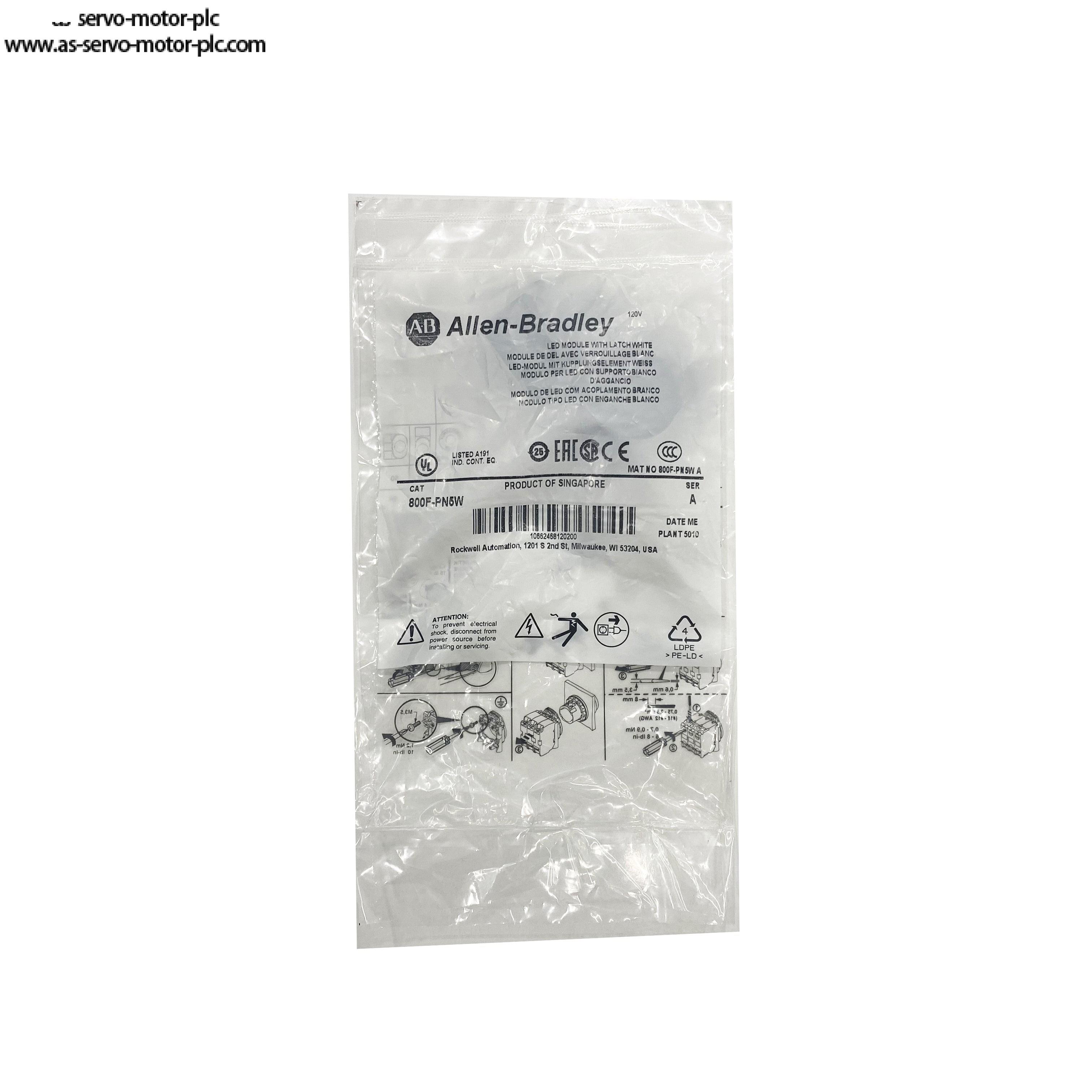 Allen Bradley 800F-PN5W