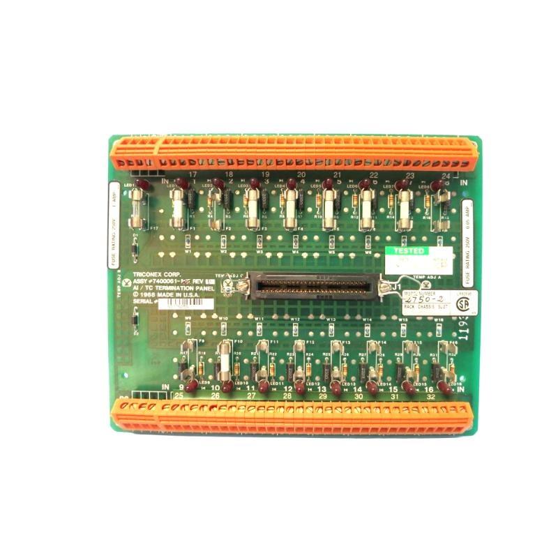 Triconex 2750-2 7400061-210 TC Termi