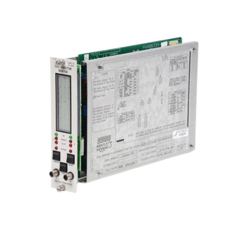 Bently Nevada 3300/16-12-01-03-000 Bently Nevada 3300/16 4-Channel Vibration Monitor Original