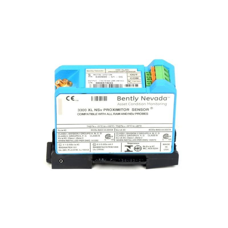 Bently Nevada 330980-51-05 3300 XL NSv Proximitor Sensor Fast Shipping!