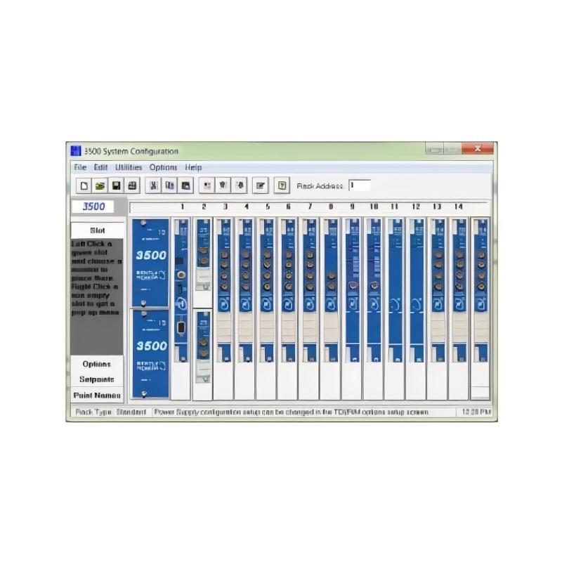 Bently Nevada 3500/01-01 Rack Configuration Software 12-Month Warranty