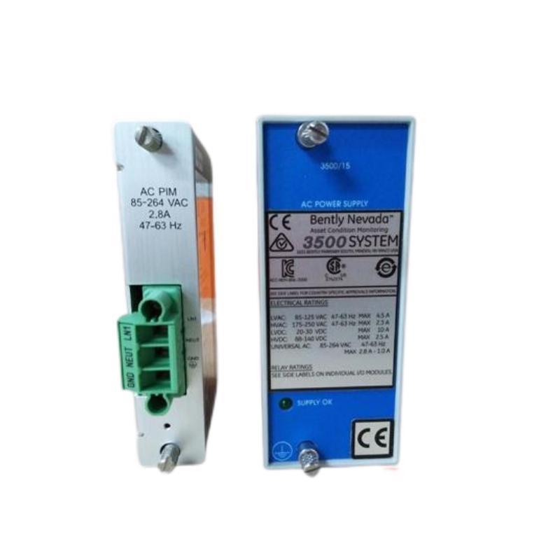 Bently Nevada 3500/15-02-02 AC and D