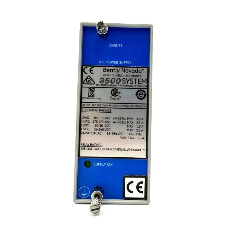 Bently Nevada 3500/15-05-05-00 106M1079-01 Universal AC Power Supply Module 30-Day Returns！