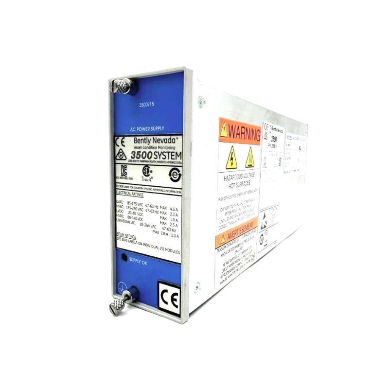 Bently Nevada 3500/15 106M1079-01+106M1081-01 AC/DC Power Supply Module Fast Shipping!