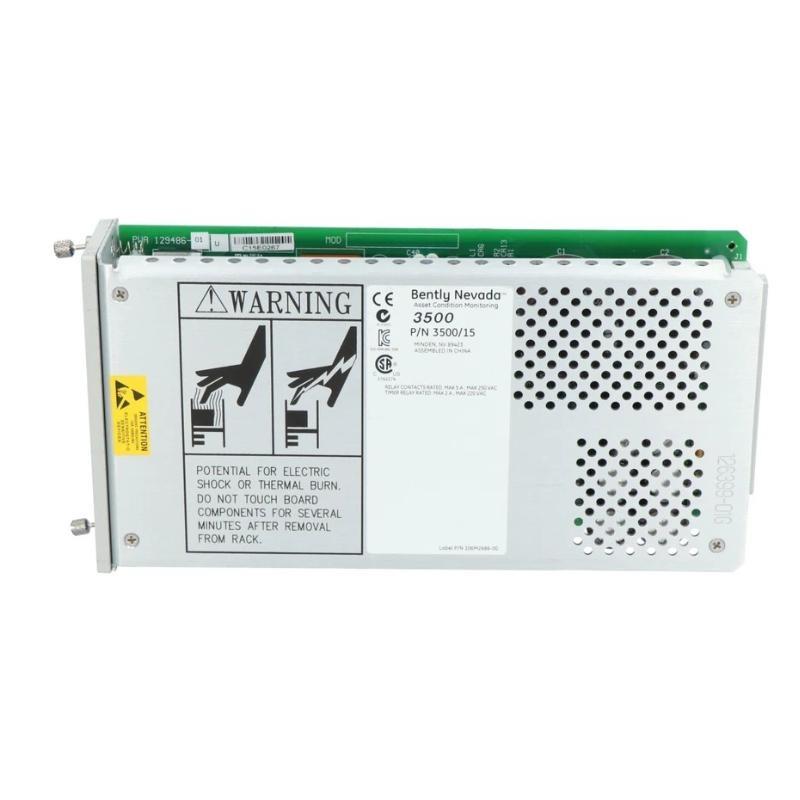 Bently Nevada 3500/15 133292-01 Low Voltage DC Power Supply Module New In Stock