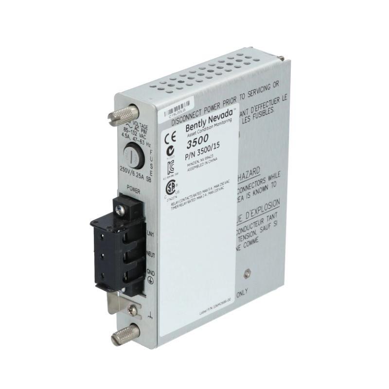 Bently Nevada 3500/15 106M1079-01+125840-02 AC/DC Power Supply Module 12-Month Warranty
