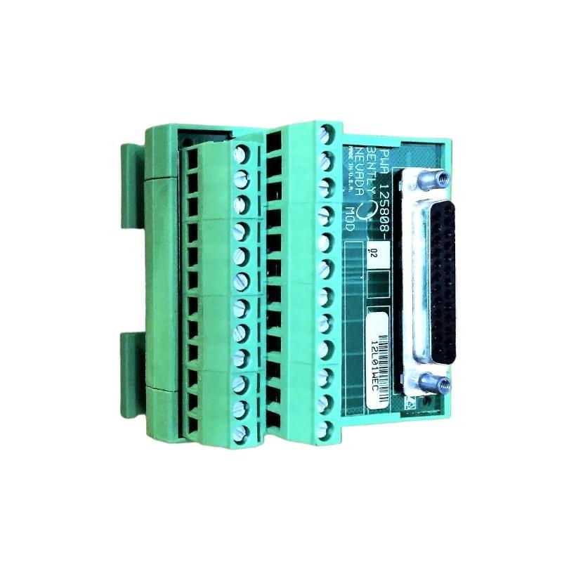 Bently Nevada 3500/42M 125808-02 Proximitor Seismic External Block Terminal Fast Shipping!