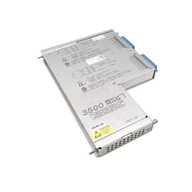 Bently Nevada 3500/60 133811-01+136711-01 3500 Series Temperature Monitor 12-Month Warranty