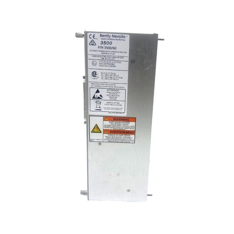 Bently Nevada 3500/60 133827-01 RTD/TC Non-Isolated I/O Module Original