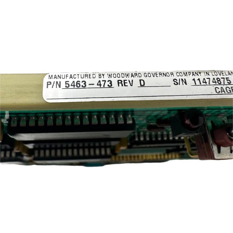 Woodward 5463-473 SIO CPU Module 12-Month Warranty 30-Day Returns！