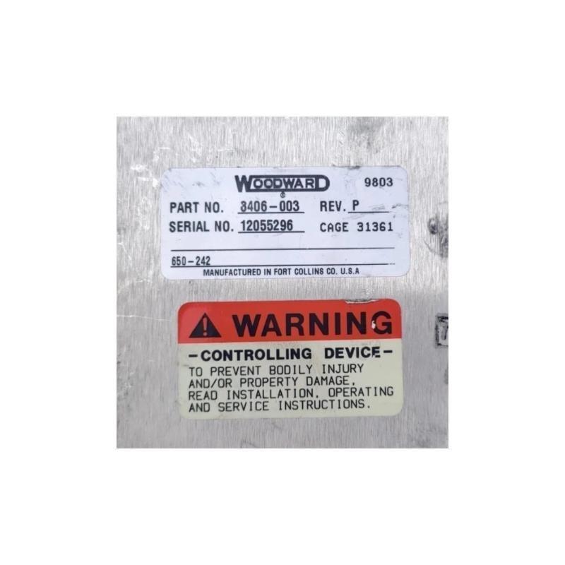Woodward 8406-003 Operator Interface 12-Month Warranty 30-Day Returns！