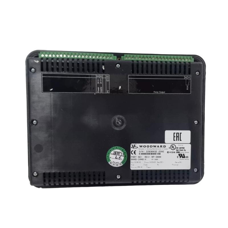 Woodward 8446-1048 Remote Control And Annunciation Panel Original