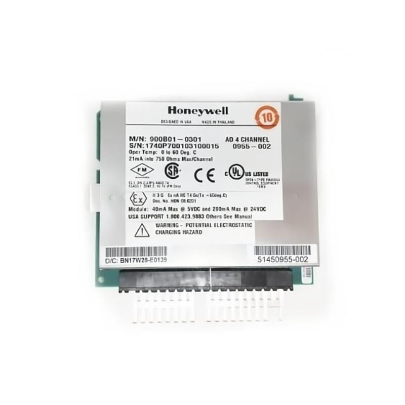 Honeywell 900B01-0301 HC900 Analog Output Module 100% New