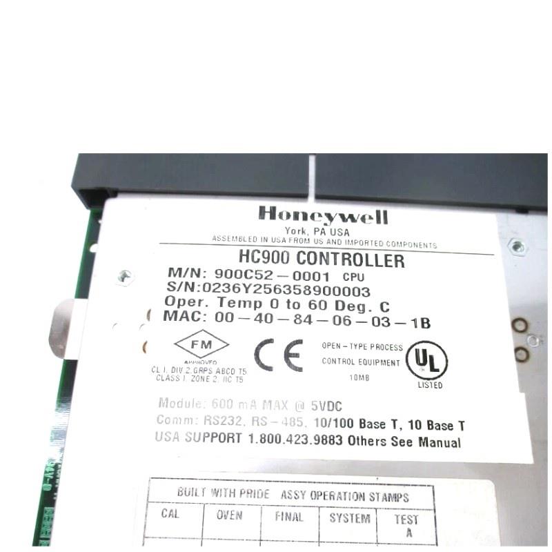 Honeywell 900C52-0001 CPU Controller Module Unbelievable Prices!