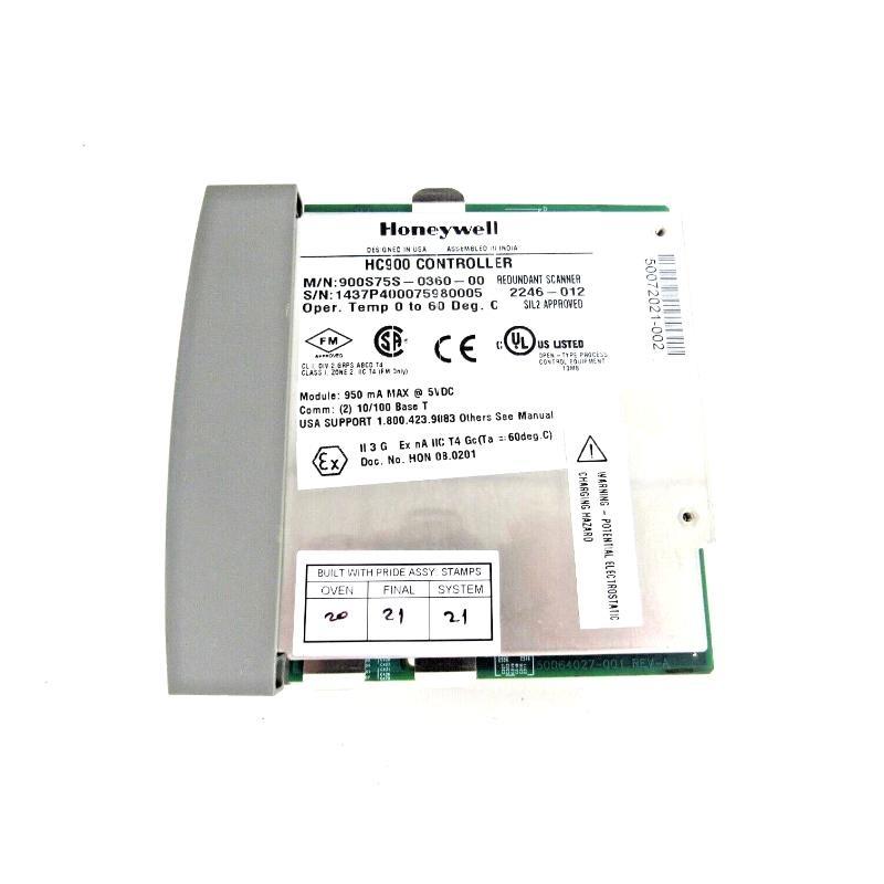 Honeywell 900S75S-0360-00 ControlEdge HC900 I/O Scanner 30-Day Returns！