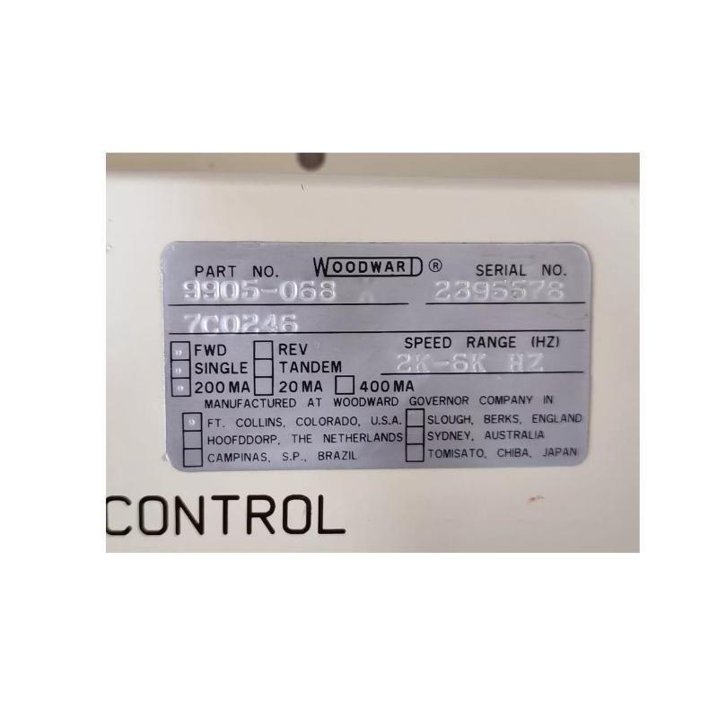 Woodward 9905-068 Load Sharing Speed Controller Trusted supplier