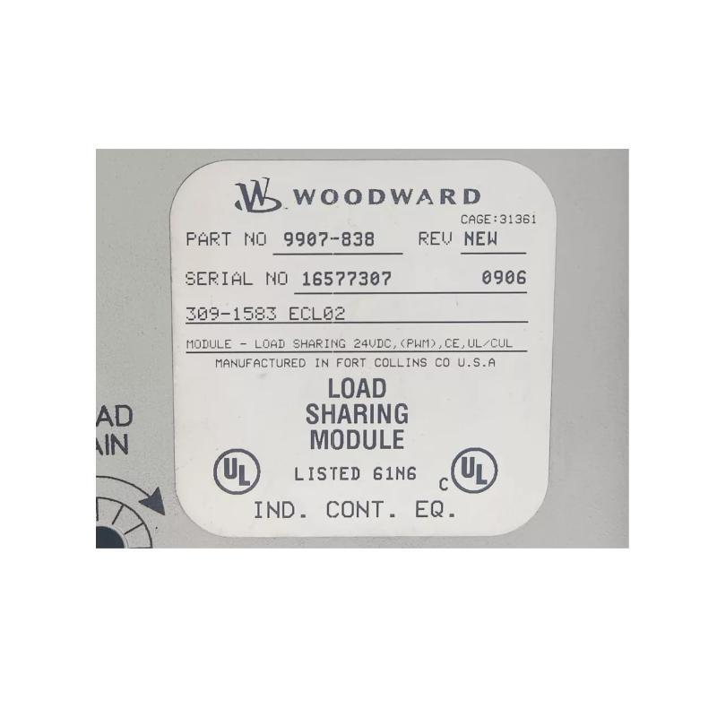 Woodward 9907-838 Load Sharing Module Unbelievable Prices!
