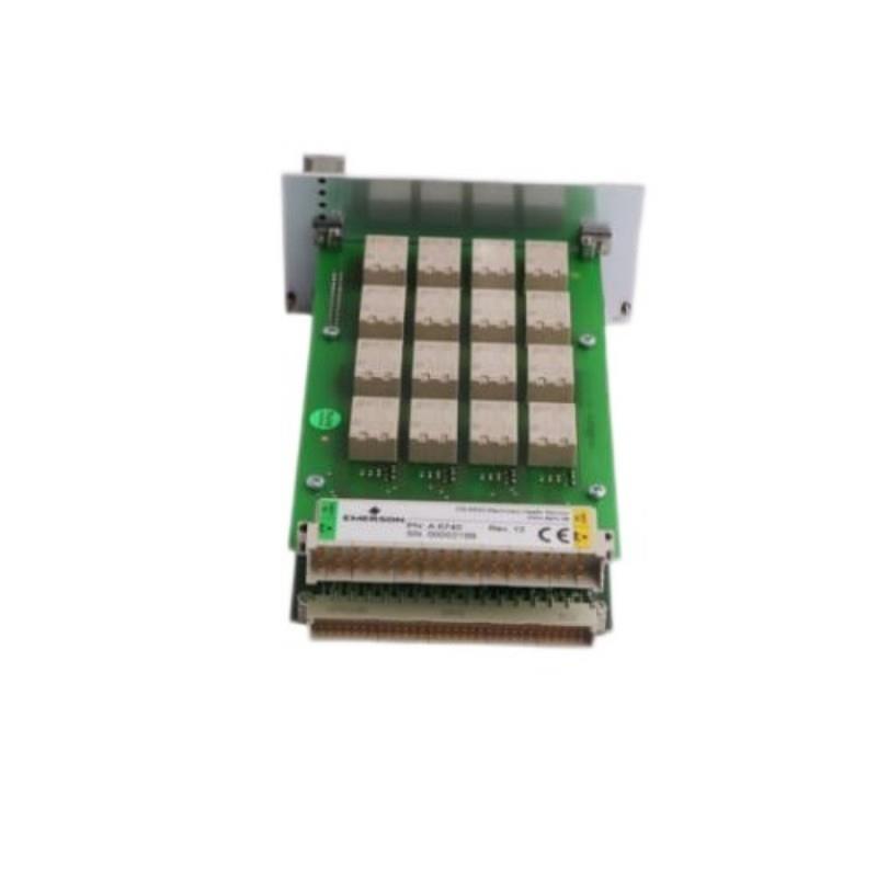 Emerson A6740 AMS 6500 Classic Systems 16-Channel Output Relay Module 30-Day Returns！