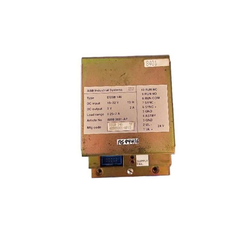 ABB DSSB 146 4898 0001-AP/2 DC/DC Converter 100% New