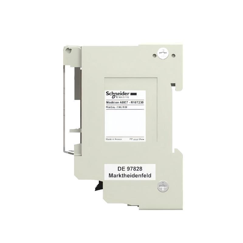 Schneider ABE7R16T230 Sub-Base With Plug-In Electromechanical Relay Fast Shipping!