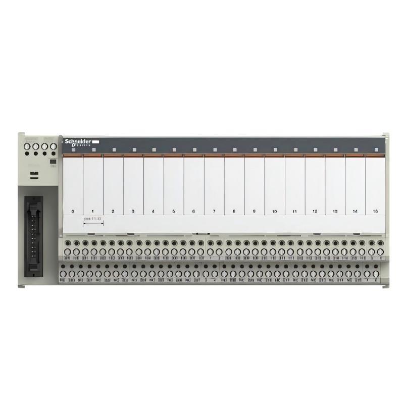 Schneider ABE7R16T230 Sub-Base With Plug-In Electromechanical Relay Fast Shipping!
