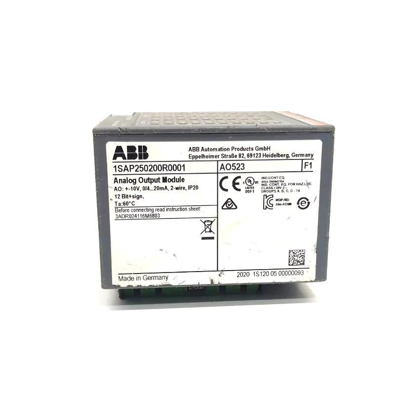 ABB AO523 1SAP250200R0001 S500 Analog Output Module 12-Month Warranty