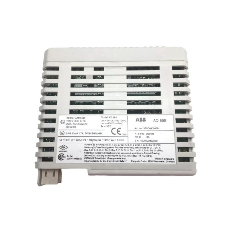 ABB AO895 3BSC690087R1 S800 I/O System Analog Output Module 30-Day Returns！