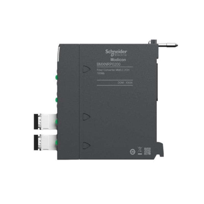 Schneider BMXNRP0200 Fiber Optic Converters 100% New