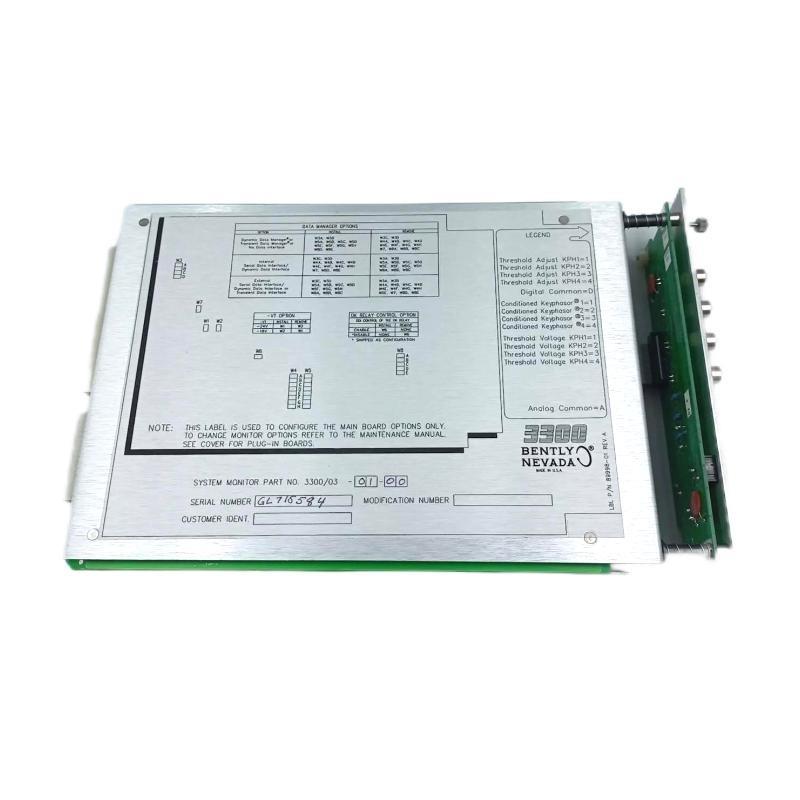 Bently Nevada 3300/03-01-00 Bently Nevada 3300 Series Proximitor Monitor 30-Day Returns！
