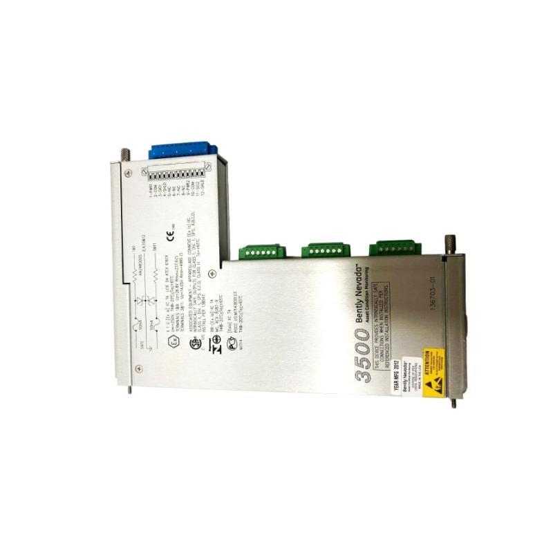 Bently Nevada 3500/50 136703-01 Discrete Internal Isolated I/O Module Trusted supplier