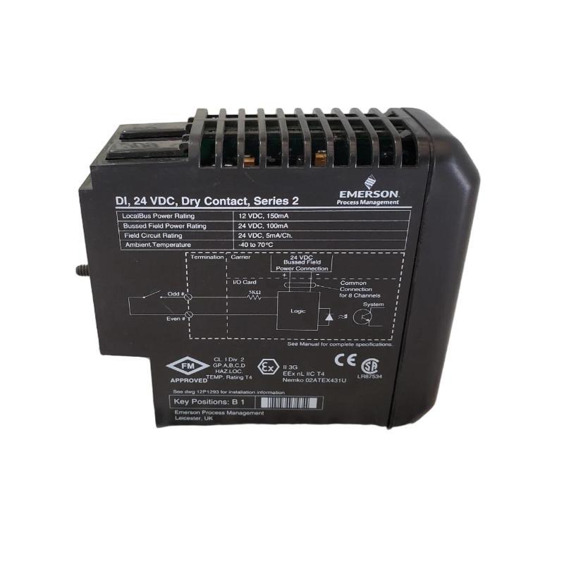 Emerson KJ3201X1-BJ1 Dry Contact Input Module Fast Shipping!
