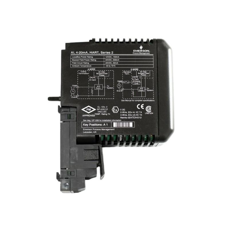 Emerson RE4003S2B3 KJ3222X1-BA1 + KJ4001X1-CC1 Input Module with Terminal Block Unbelievable Prices!