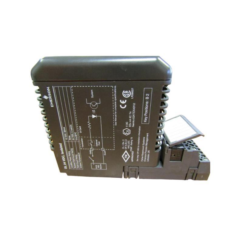 Emerson SE4003S2B4 AI Card with 24-Pin Mass I/O Terminal Block Original
