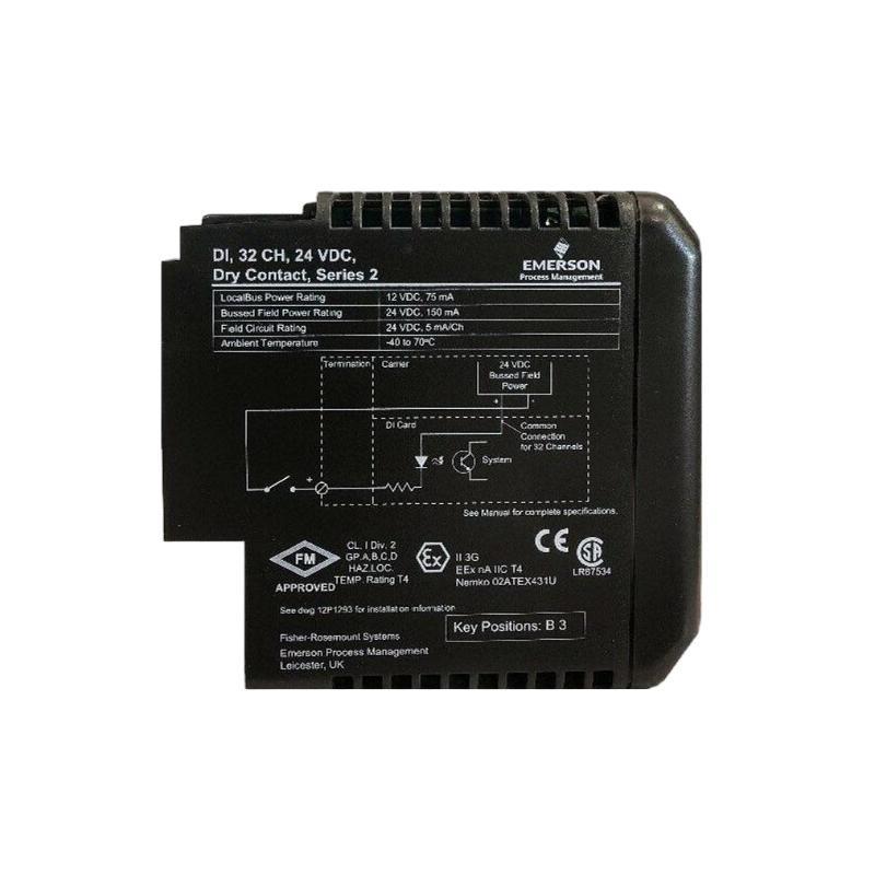 Emerson VE4001S4T2B1 Discrete Input Card 12-Month Warranty