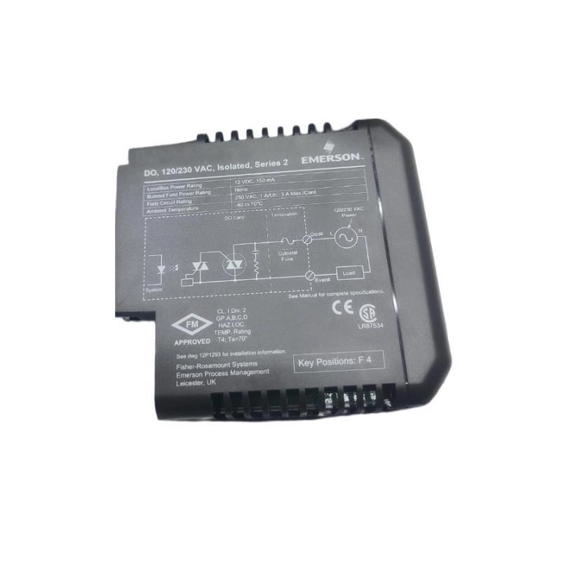 Emerson VE4002S1T2B5 KJ3204X1-BA1+KJ4001X1-CJ1 Output Module with Terminal Blocks 12-Month Warranty