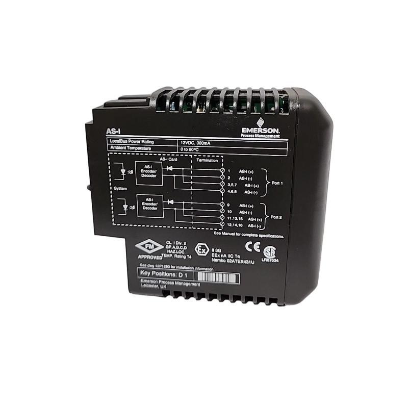 Emerson VE4009 ASI Interface Card Original