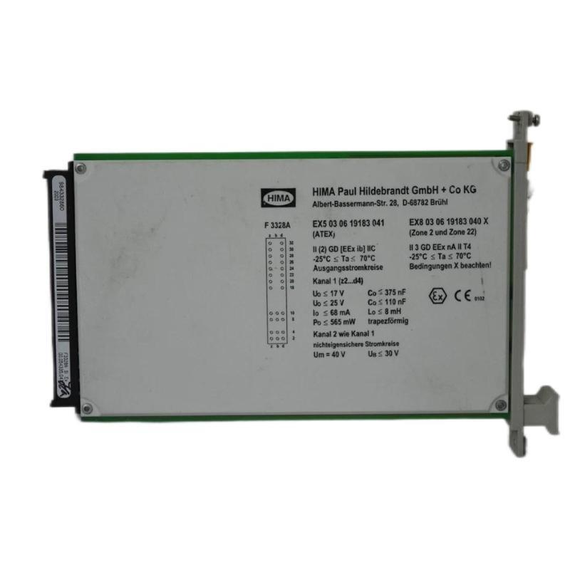 HIMA F3328A 8-Channel Safety System Input Module Unbelievable Prices!