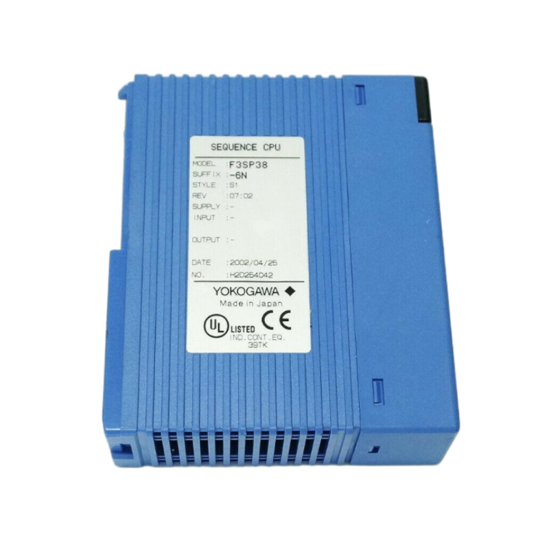 Yokogawa F3SP38-6N CPU Module 12-Month Warranty