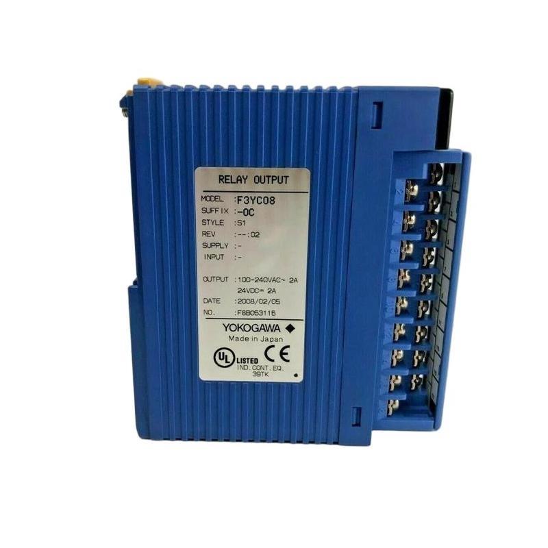 Yokogawa F3YC08-0C Relay Output Module 30-Day Returns！