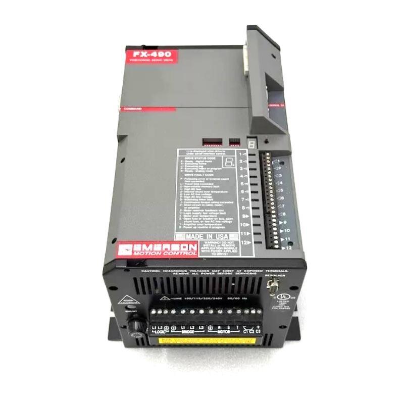Emerson FX-490 Motion Control Brushless Positioning Servo Drive 30-Day Returns！