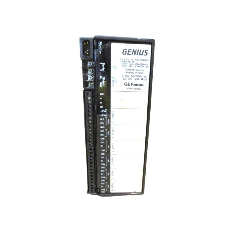 GE IC660BBA104 Genius Analog I/O Blo