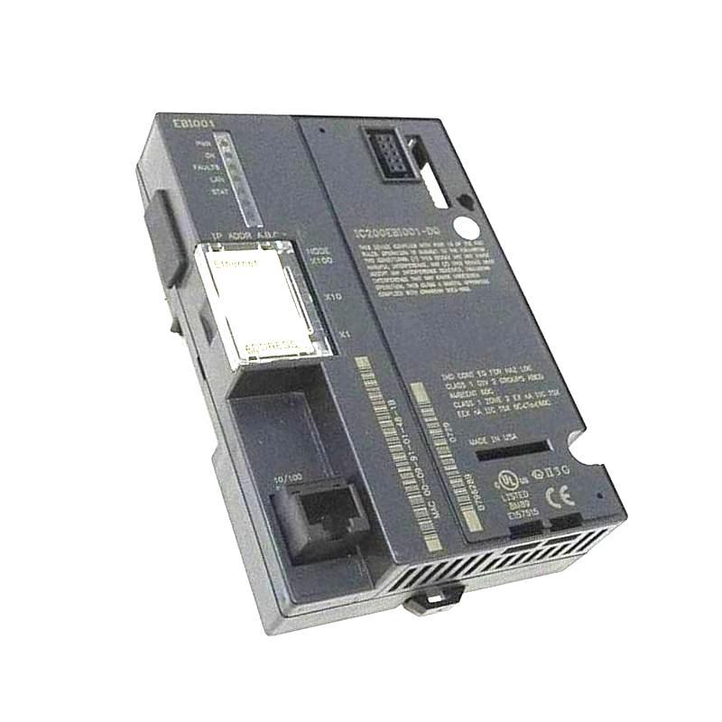 GE IC200EBI001-DE VersaMax Remote I/O Ethernet Network Interface Unit New In Stock