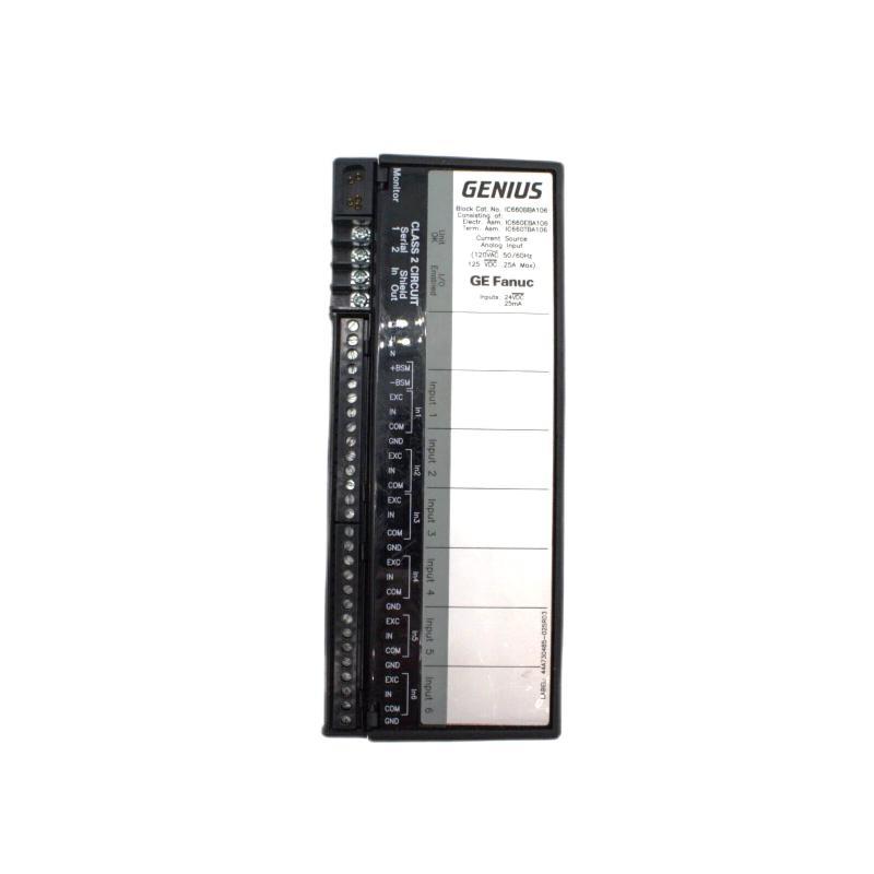 GE IC660BBA106 Genius Analog Input B